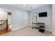 Cozy bedroom with a desk and neutral color scheme at 315 Brandenburgh Cir, Roswell, GA 30075