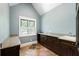 Laundry room with a sink and granite countertop at 315 Brandenburgh Cir, Roswell, GA 30075