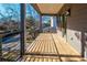 Charming deck overlooking a residential street at 1103 Church Nw St, Atlanta, GA 30318