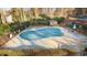 Community swimming pool with safety cover at 1214 Highland Bluff Se Dr # 214, Atlanta, GA 30339