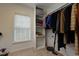 Well-organized closet with shelving and hanging rods at 4492 Bryten Dr, Douglasville, GA 30135