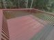 View of the deck and the backyard at 1043 Carriage Trace Cir, Stone Mountain, GA 30087
