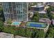 High-rise building, pool, and tennis court at 2795 Peachtree Ne Rd # 703, Atlanta, GA 30305