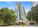 Luxury high-rise building with gated entrance at 2795 Peachtree Ne Rd # 703, Atlanta, GA 30305