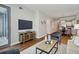 Spacious living area with hardwood floors and city views at 2795 Peachtree Ne Rd # 703, Atlanta, GA 30305