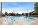 Resort-style pool with ample lounge chairs at 2795 Peachtree Ne Rd # 703, Atlanta, GA 30305