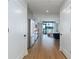 Bright hallway with hardwood floors and access to rooms at 788 W Marietta Nw St # 212, Atlanta, GA 30318