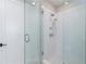 Clean bathroom with a spacious walk-in shower at 788 W Marietta Nw St # 212, Atlanta, GA 30318