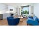 Open concept studio with modern kitchen and seating at 788 W Marietta Nw St # 212, Atlanta, GA 30318