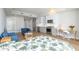 Open studio with kitchen, living and sleeping areas at 788 W Marietta Nw St # 212, Atlanta, GA 30318