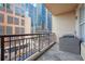 Balcony featuring a view of high-rise buildings in a bustling urban environment at 1101 Juniper Ne St # 415, Atlanta, GA 30309