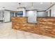 Contemporary lobby area featuring a stunning wood paneled front desk and modern lighting fixtures at 1101 Juniper Ne St # 415, Atlanta, GA 30309