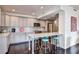 Modern kitchen with granite countertops and breakfast bar at 3648 Peachtree Ne Rd # 3J, Atlanta, GA 30319