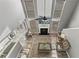 High-ceiling living room, view from above at 54 Devonshire Dr, Alpharetta, GA 30022