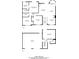 Floor plan of a two-story house showing both levels at 2713 Windsor Nw Ct, Kennesaw, GA 30144