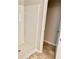 Bathroom with shower, tile flooring and linen closet at 478 Charleston Pl, Villa Rica, GA 30180