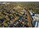 Aerial view of neighborhood, showing variety of homes and surrounding landscape at 627 Mead Se St, Atlanta, GA 30312