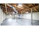 Unfinished basement offering ample storage space at 207 Okemah Se Trl, Marietta, GA 30060