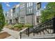 Modern townhouses with gray brick exterior and landscaped grounds at 403 Pratt Se Dr # 1009, Atlanta, GA 30315