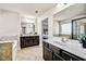 Main bathroom with double vanity, garden tub, and walk-in shower at 2336 Morgan Estate Dr, Buford, GA 30519