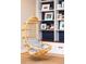 Playroom featuring a hanging chair and built-in shelving at 4373 Wieuca Ne Rd, Atlanta, GA 30342