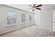 Well-lit bedroom, featuring ceiling fan and carpet at 585 Mcwilliams Se Rd # 807, Atlanta, GA 30315