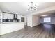 Modern white kitchen with stainless steel appliances and island at 2106 Childress Sw Dr, Atlanta, GA 30311