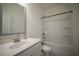 Clean bathroom with bathtub, shower, and vanity at 816 Graeme Dr, Mcdonough, GA 30252