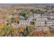 Aerial view of townhouses and surrounding area at 3939 Glenview Club Ln, Duluth, GA 30097