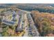 Aerial view of townhouses community in autumn at 3939 Glenview Club Ln, Duluth, GA 30097