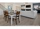 Casual dining area with seating for six and easy access to kitchen at 525 Nolden Trl, Dacula, GA 30019