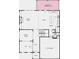 Main floor plan showcasing a kitchen, dining area, great room, and two-car garage at 525 Nolden Trl, Dacula, GA 30019