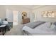 Spacious main bedroom with sitting area and access to bathroom at 525 Nolden Trl, Dacula, GA 30019