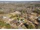 Wide aerial view of neighborhood and property at 2620 Dr Bramblett Rd, Cumming, GA 30028