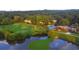 Community overview, showing homes, pool, and golf course at 28 Glenald Nw Way, Atlanta, GA 30327