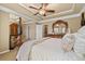 Main bedroom with sitting area and large bed, with ensuite access at 636 Parkside Village Nw Way, Marietta, GA 30060