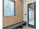 Functional mudroom with built-in bench and storage at 160 Cedarwood Ln, Roswell, GA 30075