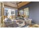 Relaxing covered porch with comfortable seating, offering a peaceful outdoor space at 160 Cedarwood Ln, Roswell, GA 30075