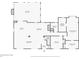 First floor plan showing a sunroom, living room, dining room, and primary bedroom at 2148 Allgood Rd, Marietta, GA 30062