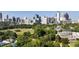 Aerial view of park with city skyline in background at 272 14Th St # 23, Atlanta, GA 30309