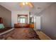 Main bedroom with ensuite bathroom and large mirror at 3301 Henderson Mill Rd, Atlanta, GA 30341