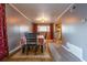 Dining room with table and chairs near kitchen access at 3301 Henderson Mill Rd # X4, Atlanta, GA 30341