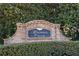 Brick entryway sign for Magnolia Chase community at 705 Pecan Knoll Dr, Marietta, GA 30008