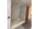 Spacious walk-in shower with glass enclosure at 199 14Th Ne St # 1512, Atlanta, GA 30309