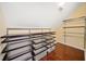 Spacious attic closet with built-in shelving and drawers at 520 Mary Sw St, Atlanta, GA 30310