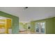 Spacious living room with light walls and French doors at 3599 Woodbriar Cir # G, Tucker, GA 30084