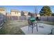 Spacious backyard featuring a concrete patio area and ample room for outdoor activities at 529 Dasheill Ln, Atlanta, GA 30349