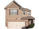 Charming two-story home with a stone-accented facade and attached two-car garage at 529 Dasheill Ln, Atlanta, GA 30349