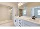 Double vanity bathroom with walk-in shower at 222 Depot Landing Rd # 58, Auburn, GA 30011