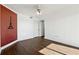 Spacious bedroom featuring hardwood floors and ample closet space at 795 Hammond Dr # 1407, Atlanta, GA 30328